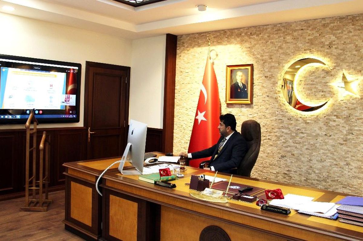 Rektör Aldemir, Sınav Koordinasyon Kurulu toplantısına katıldı