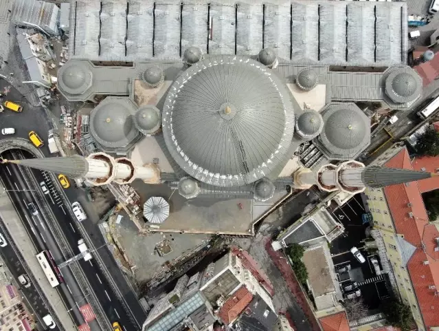 Taksim Camii Ramazan ayına hazırlanıyor