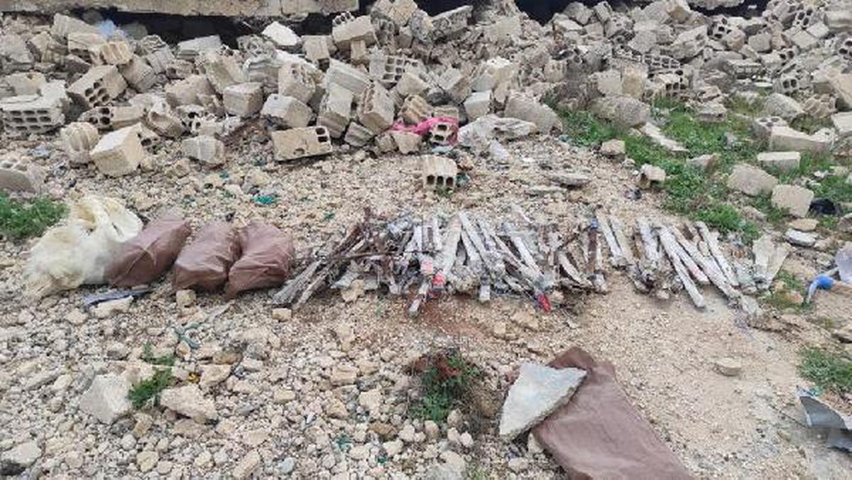 Tel Abyad\'da 60 kilo patlayıcı ele geçirildi