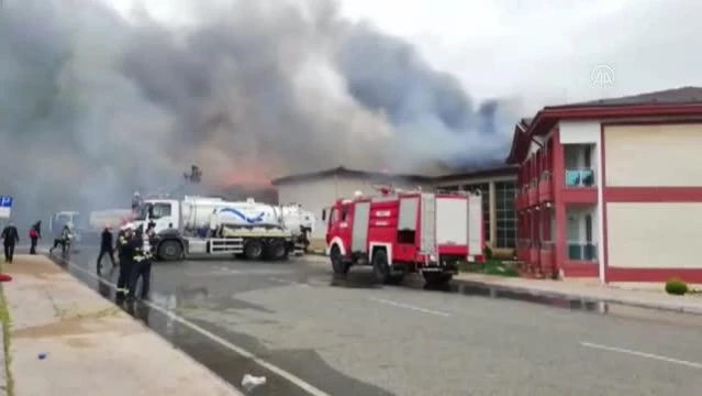 Son dakika haberleri | Türkiye Petrolleri Kristal Park Sosyal Tesisleri'nde yangın çıktı