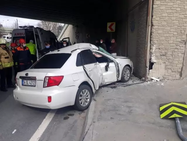 Yeşilköy'de trafik kazası: 1 yaralı