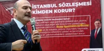 Bakan Soylu: O afişler kaldırıldı, belediye başkanı hakkında da soruşturma başlatıldı
