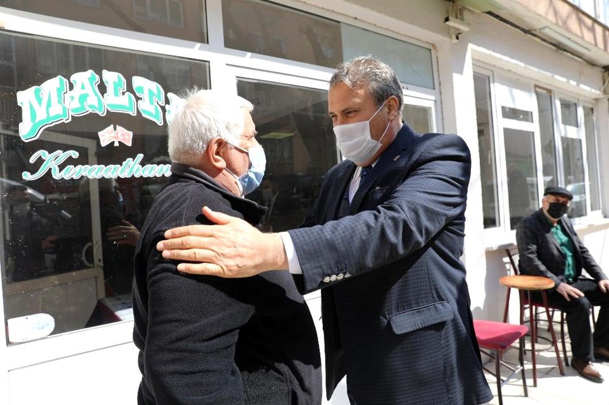 Başkan Çerçi, Ayn-i Ali ve Tevfikiye\'de esnaf ziyareti yaptı