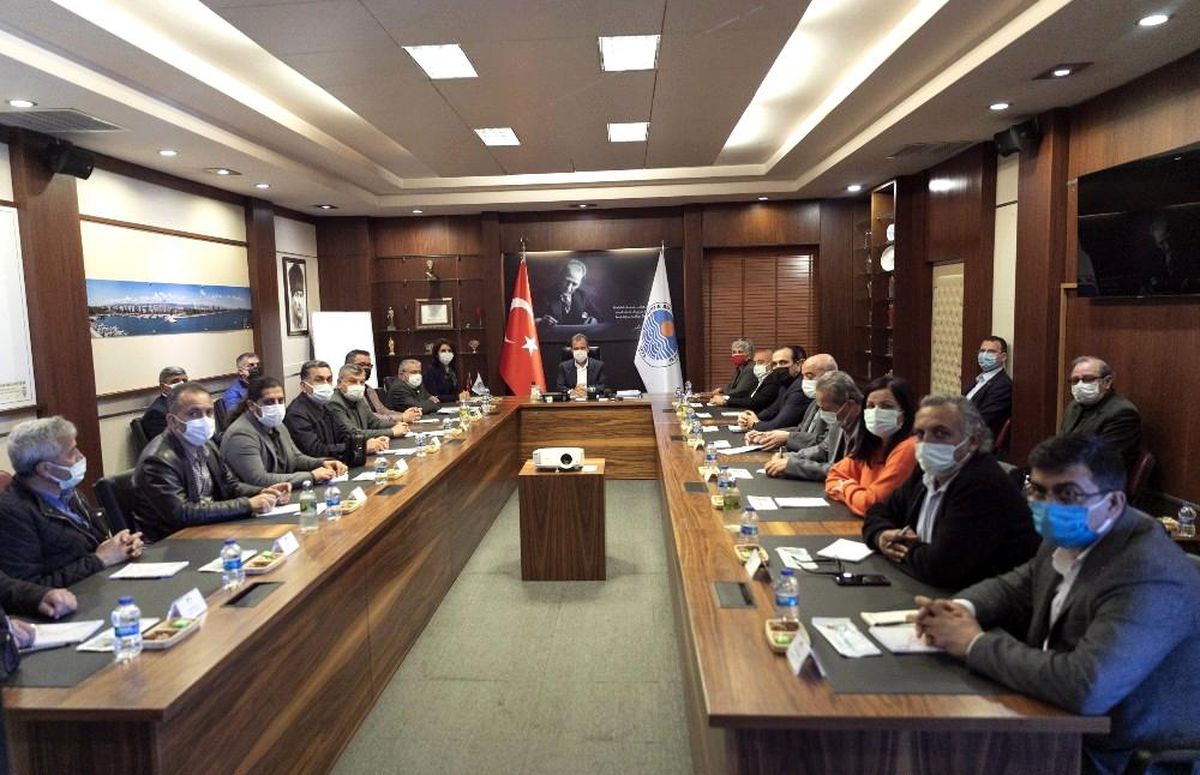 Başkan Seçer, sendika temsilcileriyle bir araya geldi