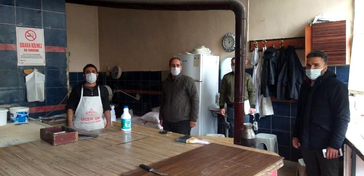 Çelikhan ilçesinde dinamik denetim yapıldı