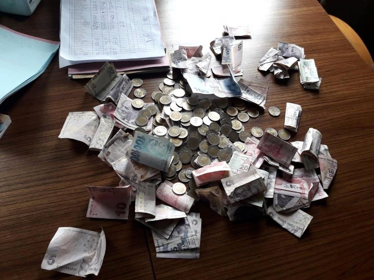 Dilencinin cebinden çıkan para şaşırttı