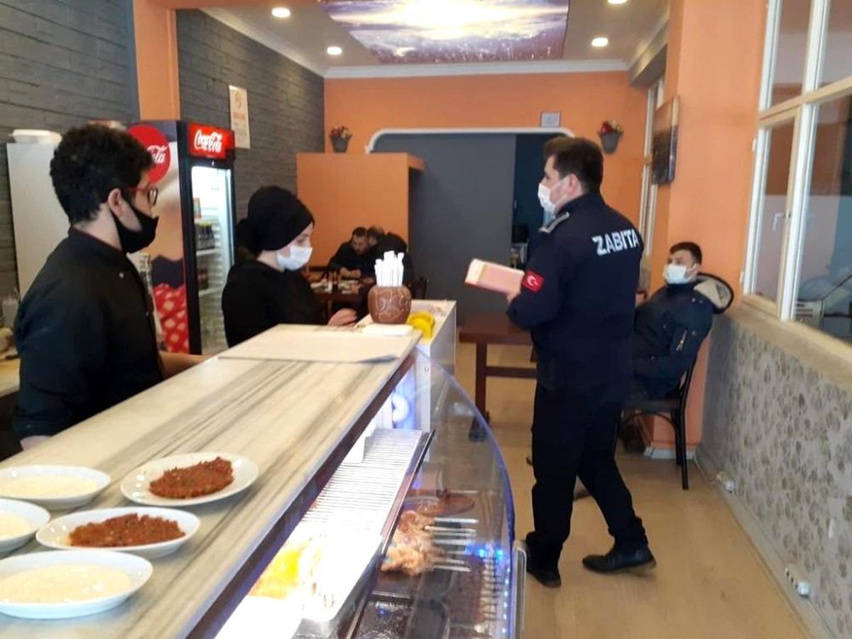 Düzce\'de korona virüs denetimleri sürüyor