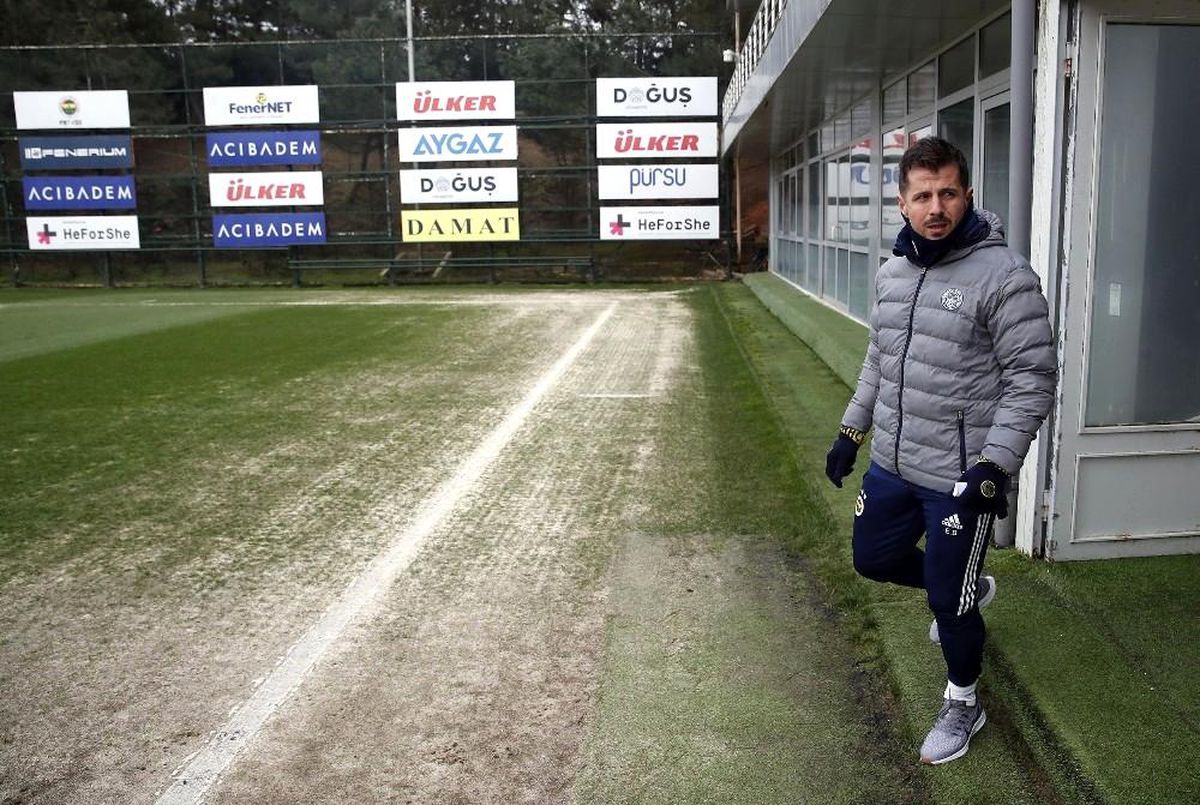 Emre Belözoğlu ilk antrenmanına çıktı