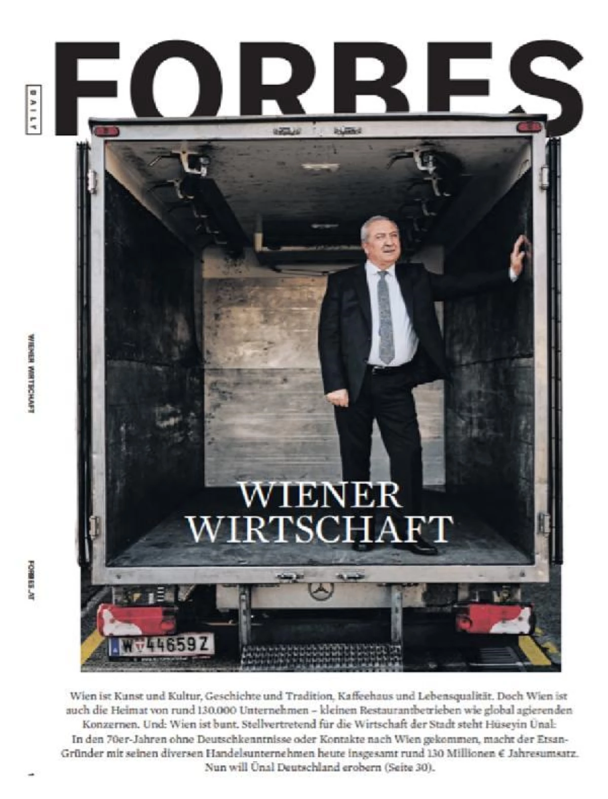 Forbes Türk gurbetçinin başarı öyküsünü kapağına taşıdı/ EK FOTOĞRAFLAR