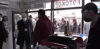 İYİ Partili Dervişoğlu ve Poyraz, esnaf ziyaretlerine devam etti