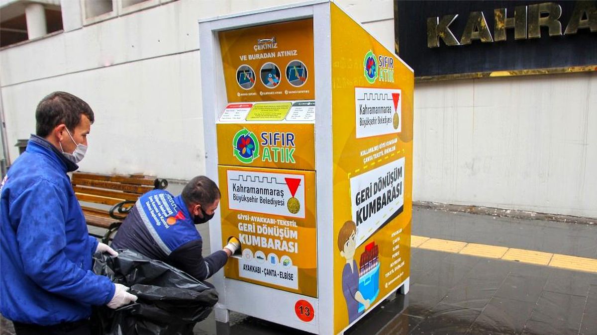 Kahramanmaraş\'ta 2 ayda 2 ton tekstil atığı işlendi