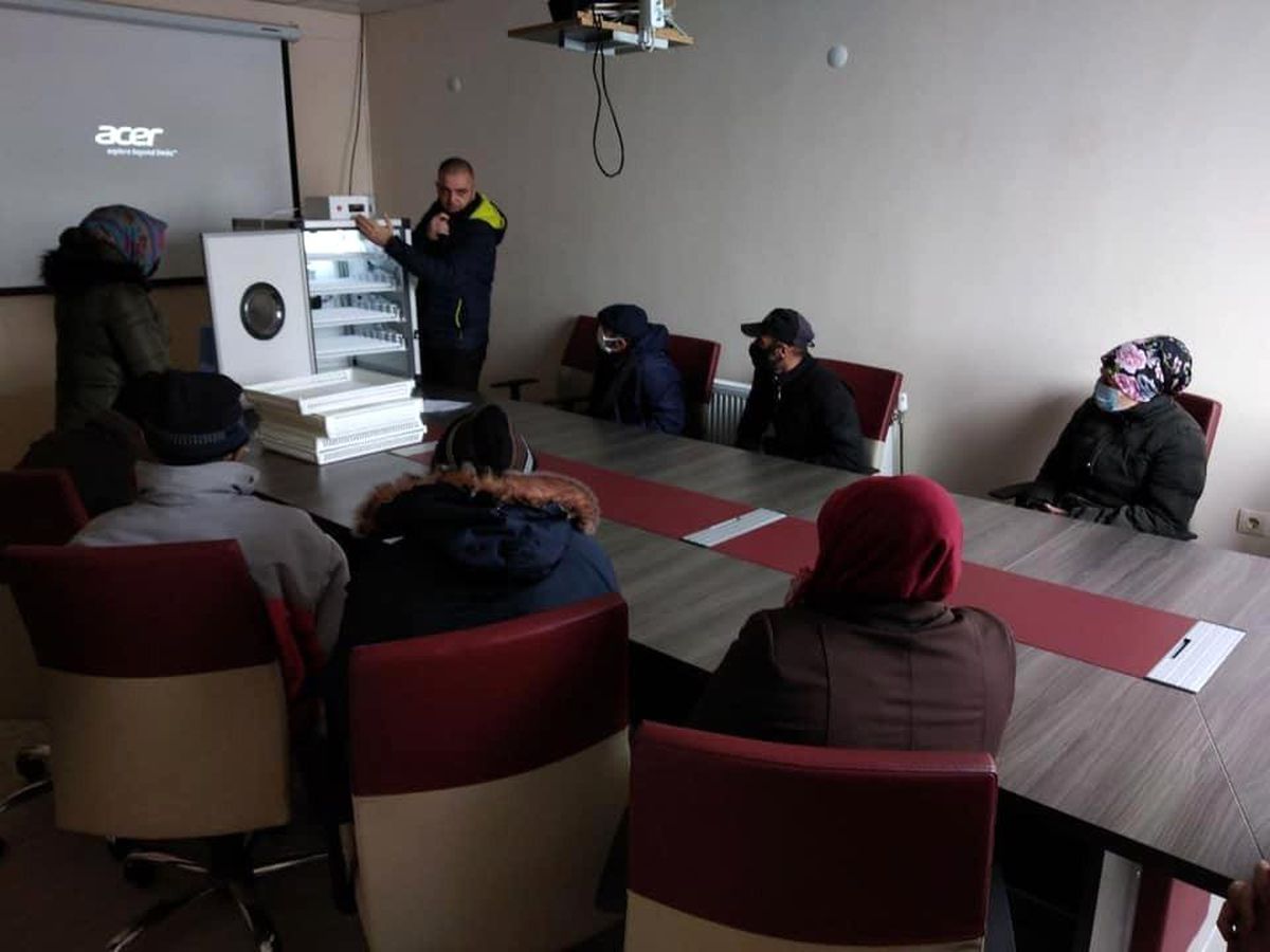 Kaymakamlık Hem yoksulluğa Hemde Kaz İşine Çözüm üretti