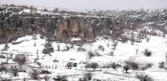 Kilistra Antik Kenti beyaz örtüyle kaplandı