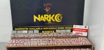 Konya'da 15 bin 294 uyuşturucu hap ele geçirildi; 4 gözaltı