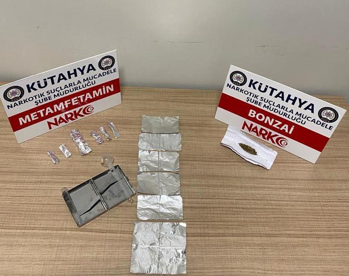 Kütahya\'da uyuşturucu madde ele geçirildi
