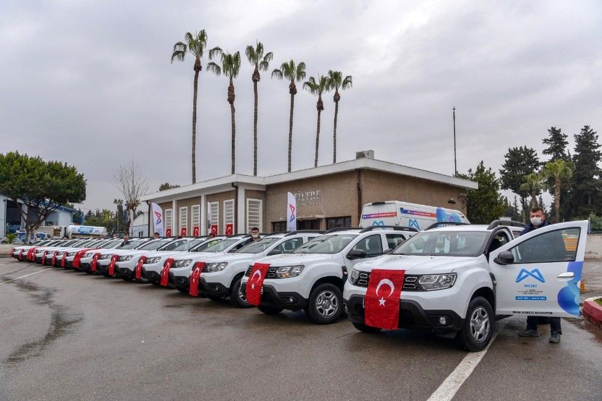 MESKİ, 15 yeni araçla filosunu genişletti