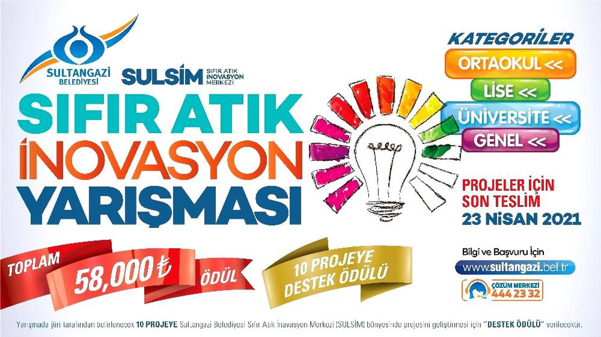 Sultangazi\'de \'Sıfır Atık İnovasyon Yarışması\'