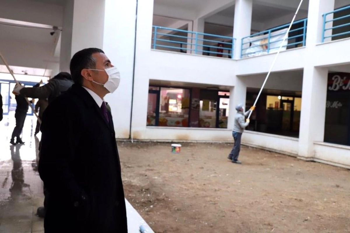 Vali Atay çalışmaları yerinde inceledi