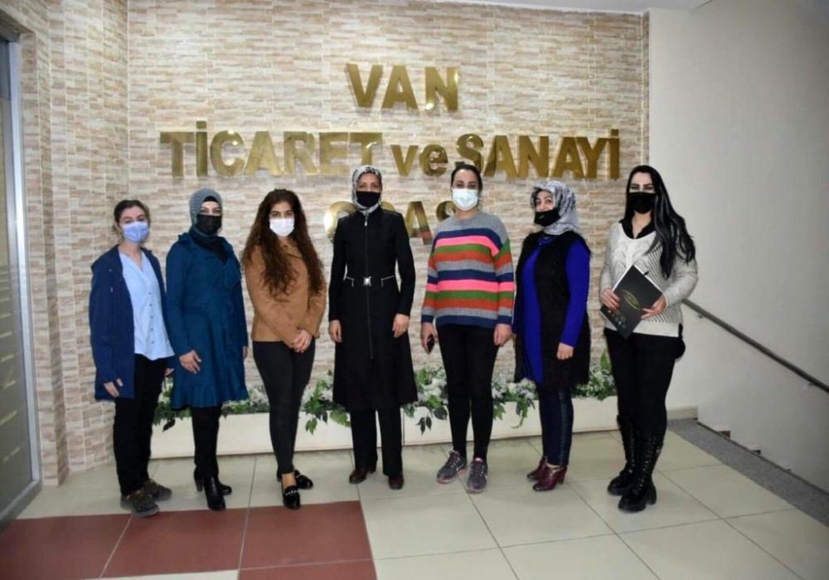 Van\'da "Kadın Girişimciler Kooperatifi" kuruldu