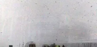 Zonguldak'ta kar nedeniyle maddi hasarlı kazalar oldu; trafik aksadı