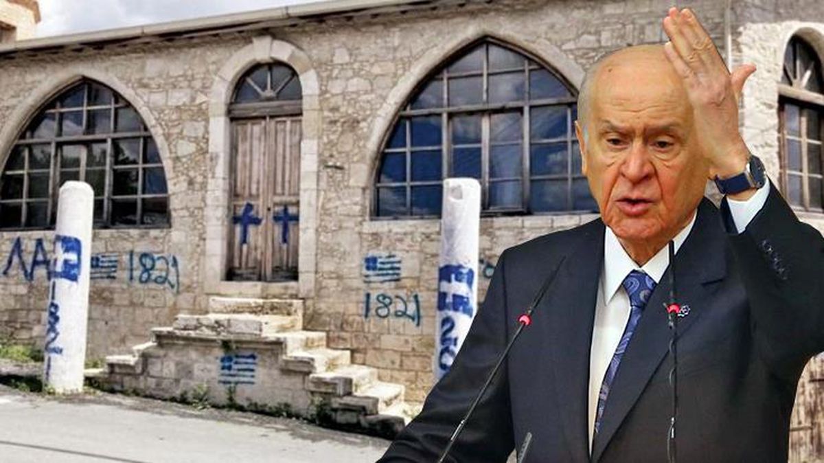 Bahçeli'den Kıbrıs Rum Kesimi'nde camiye yönelik saldırıya sert tepki: Hesap henüz kapanmadı, bedeli bir gün ödetilecek