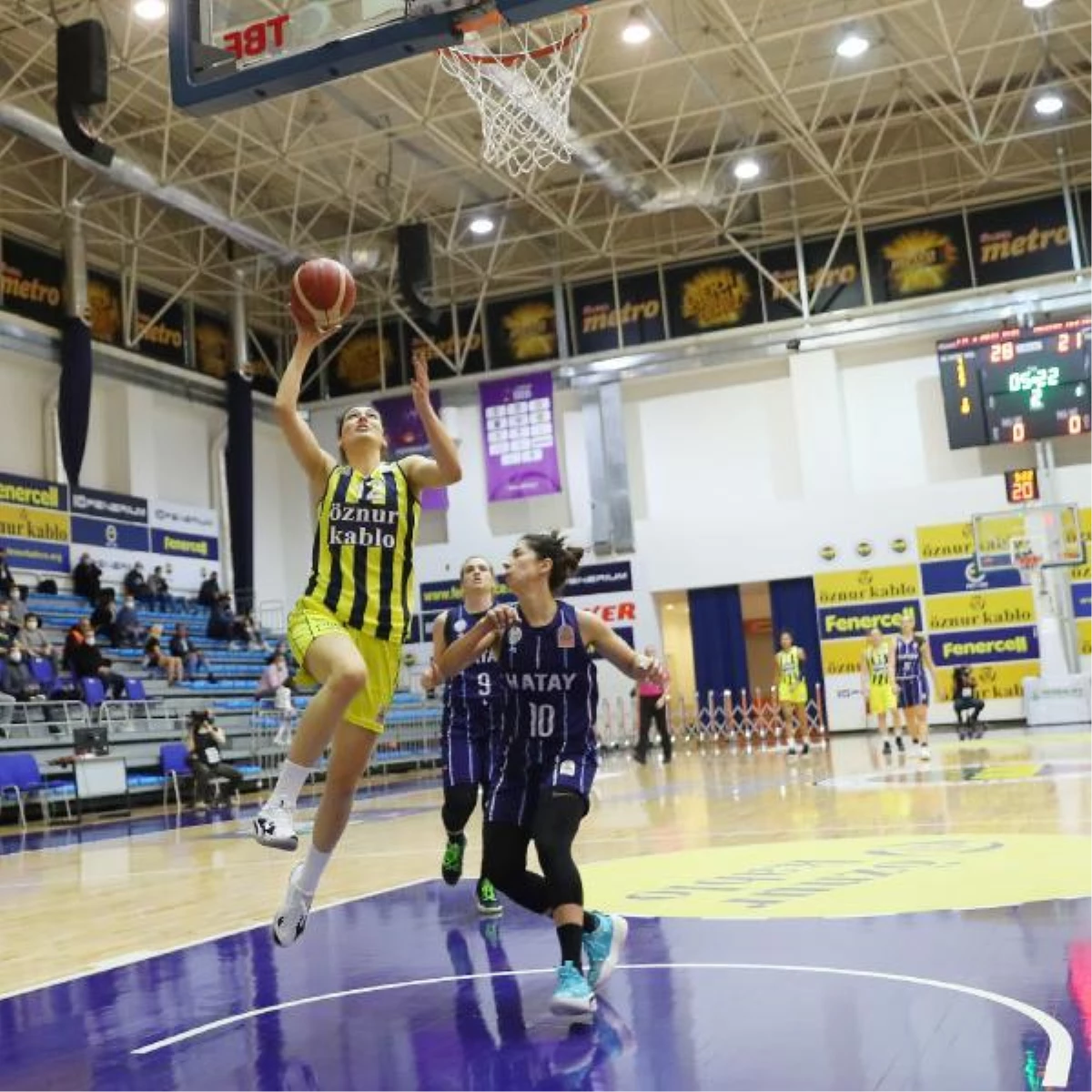 Fenerbahçe Öznur Kablo - Hatay Büyükşehir Belediyespor: 85-64