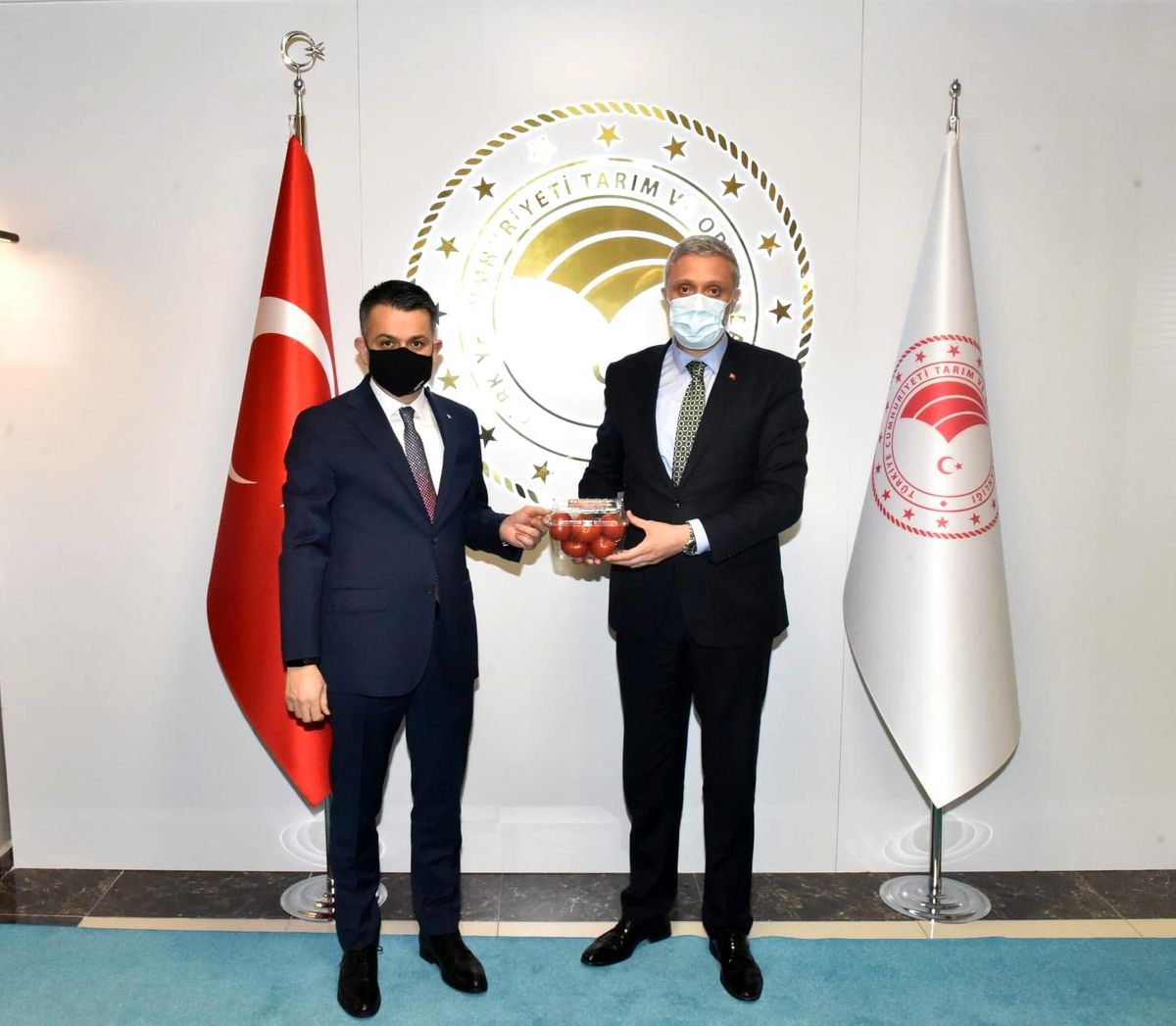 Son Dakika | Simav heyetinden Bakan Pakdemirli\'ye proje sunumu