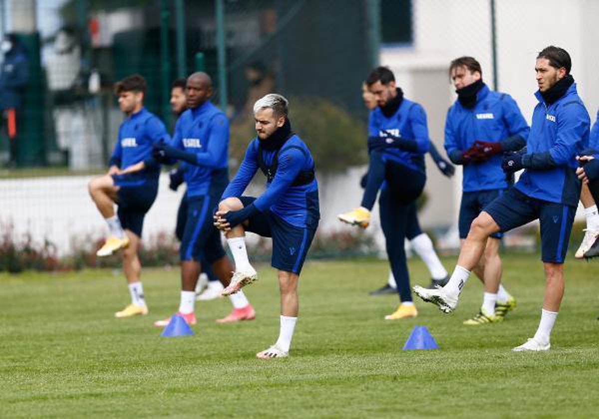 Trabzonspor, Sivasspor maçı hazırlıklarını sürdürdü
