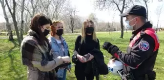 Tunca Nehri kıyısında gezen 28 kişiye 200 bin lira ceza