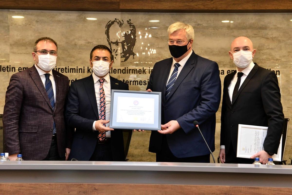 Ukrayna Ankara Büyükelçisini Denizli ile buluşturdular