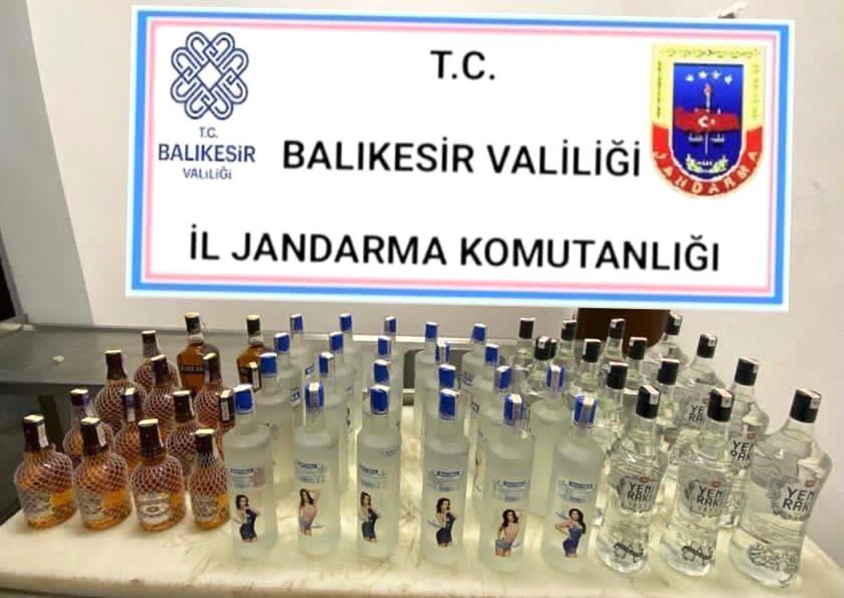 Son dakika haberleri | 104 litre sahte içki ele geçirildi