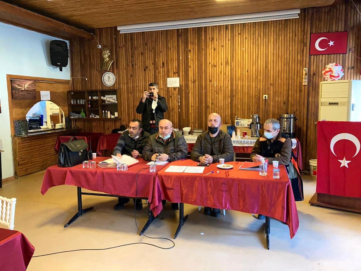 BAKTRAD Çaycuma olağan genel kurul toplantısı yapıldı