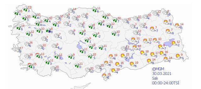 Meteoroloji uyardı! Yurt genelinde perşembe gününe dikkat Meteoroloji uyardı! Yurt genelinde perşembe gününe dikkat