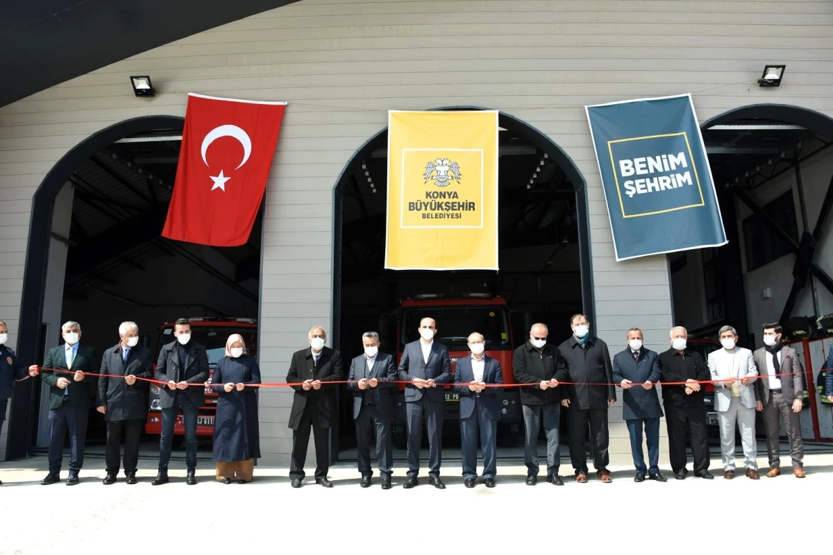 Son dakika haberi: Seydişehir İtfaiye Merkezi açıldı