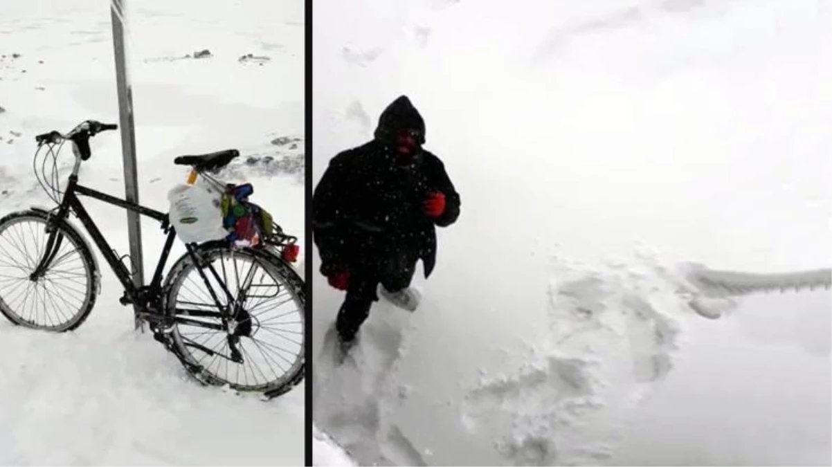 Yol kenarında bıraktığı bisiklet hayatını kurtardı