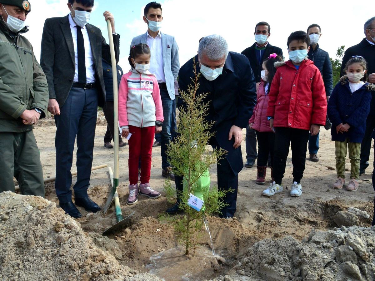 Kırşehir\'de "Ahi Çocuk Hatıra Ormanı" oluşturuldu