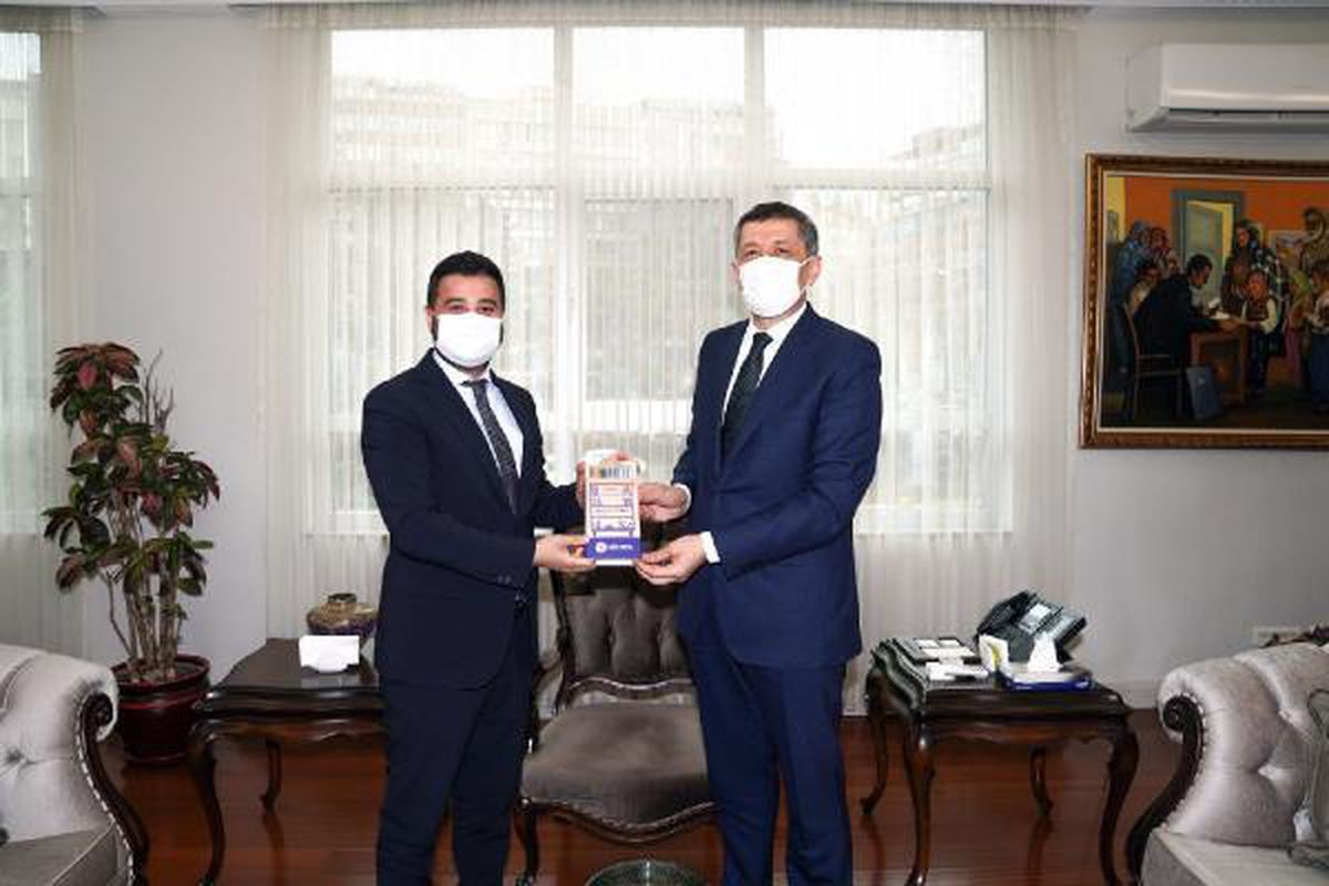 Son Dakika | Başkan Öztekin, Milli Eğitim Bakanı Selçuk\'u ziyaret etti