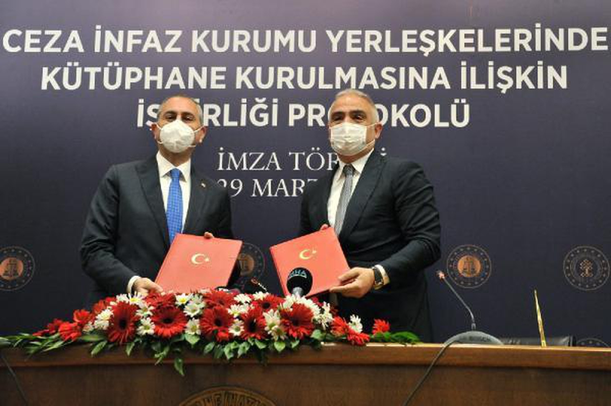 Ceza infaz kurumlarına kütüphane yapılacak