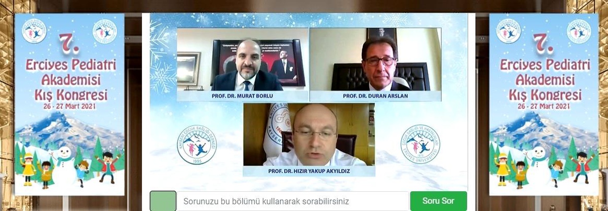 Son dakika haberi: ERÜ\'de "7. Erciyes Pediatri Kış Kongresi" düzenlendi