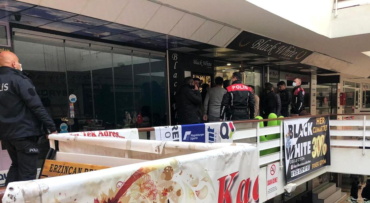 Erzincan\'da işyerine pompalı tüfekle baskın yapan şüpheli yakalandı