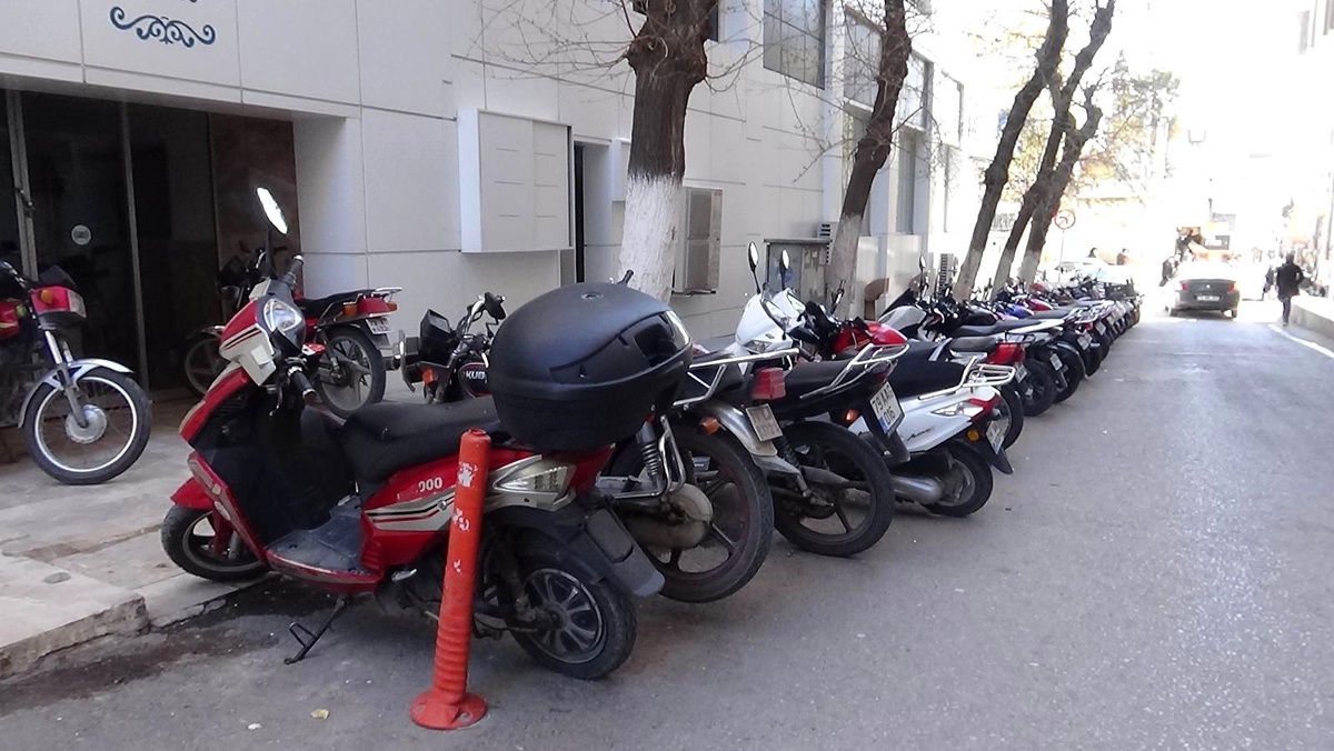 Kilis\'te motosiklet parkları sorun oluyor