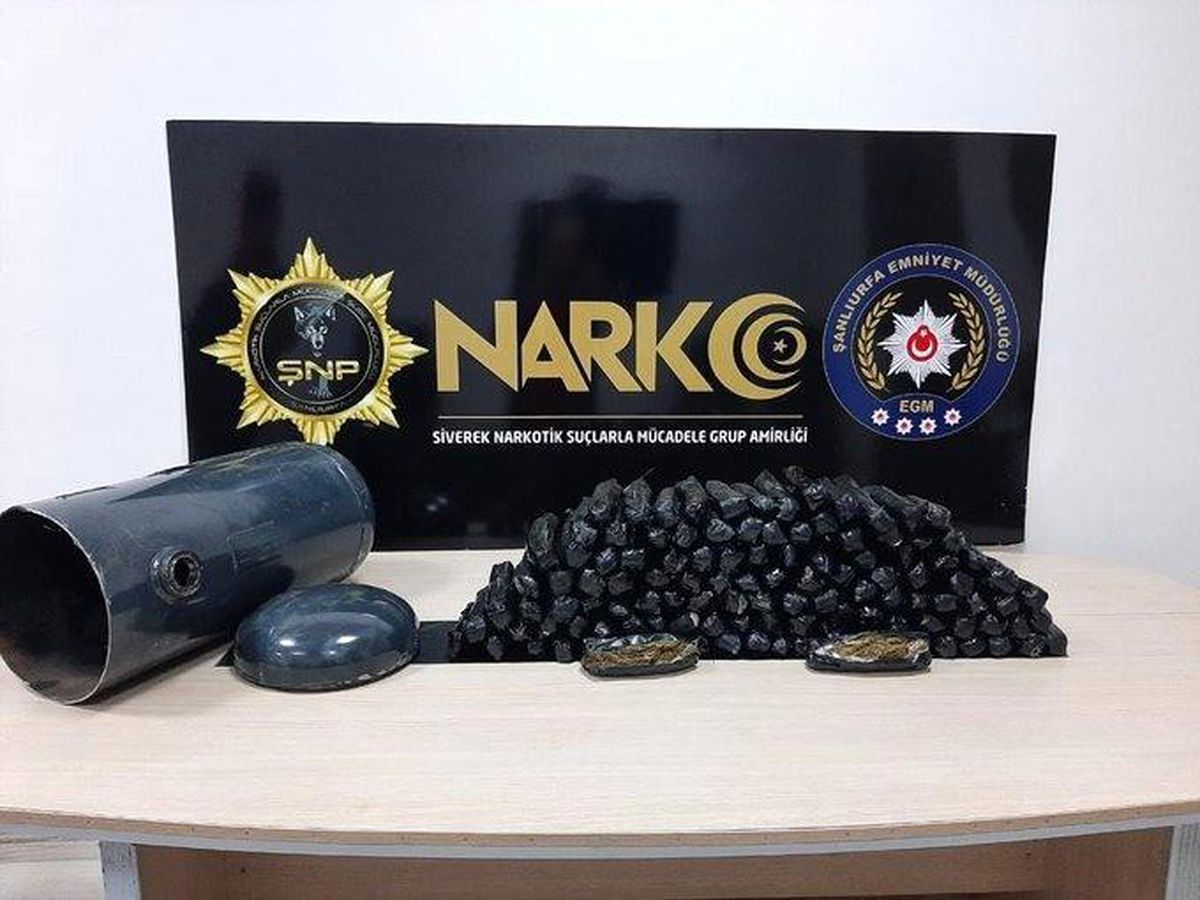 Siverek\'te 11 kilo esrar maddesi ele geçirildi