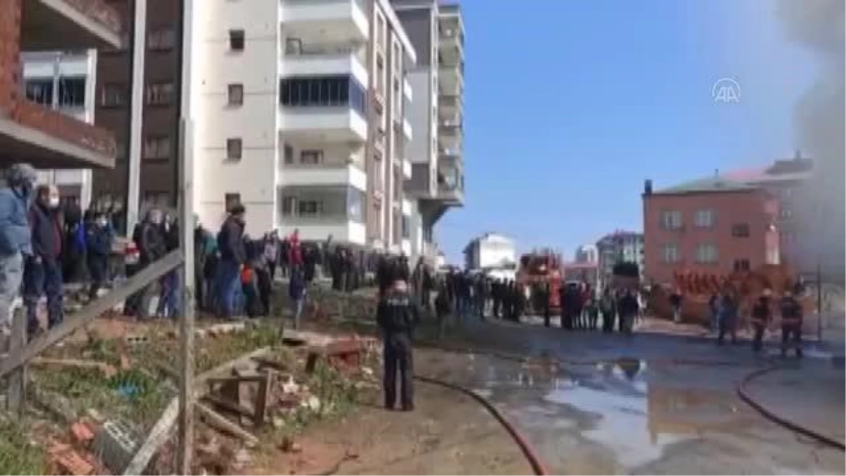 Son dakika... Tamir atölyesindeki yangın hasara yol açtı