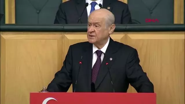 ANKARA Bahçeli, grup toplantısında konuştu