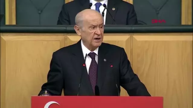 ANKARA Bahçeli, grup toplantısında konuştu