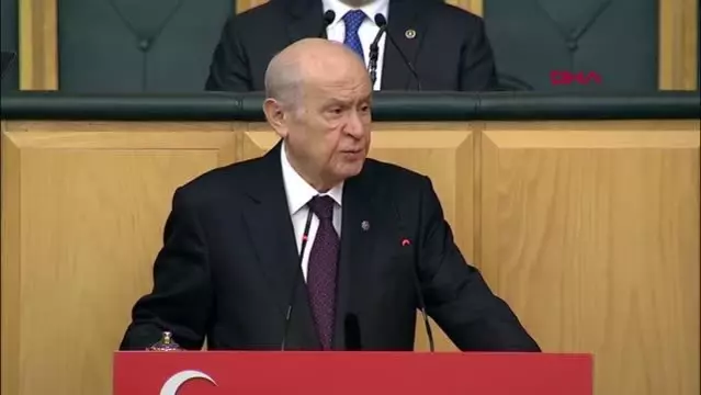 ANKARA Bahçeli, grup toplantısında konuştu