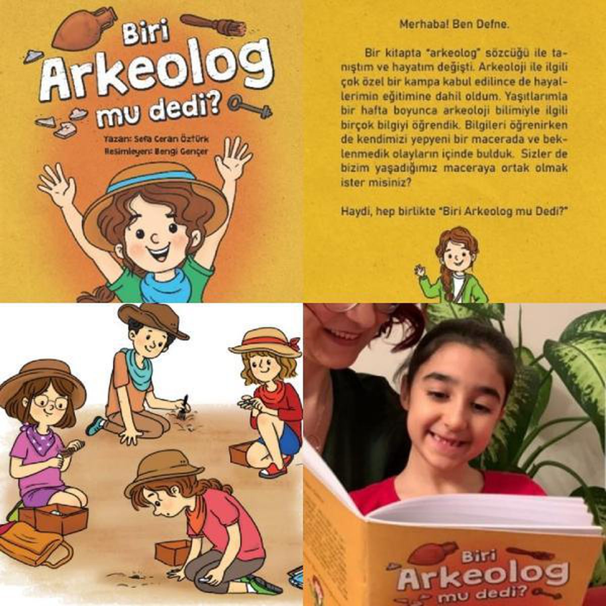 Son dakika haberleri: Çocuklara arkeolojiyi sevdirecek hikaye kitabı