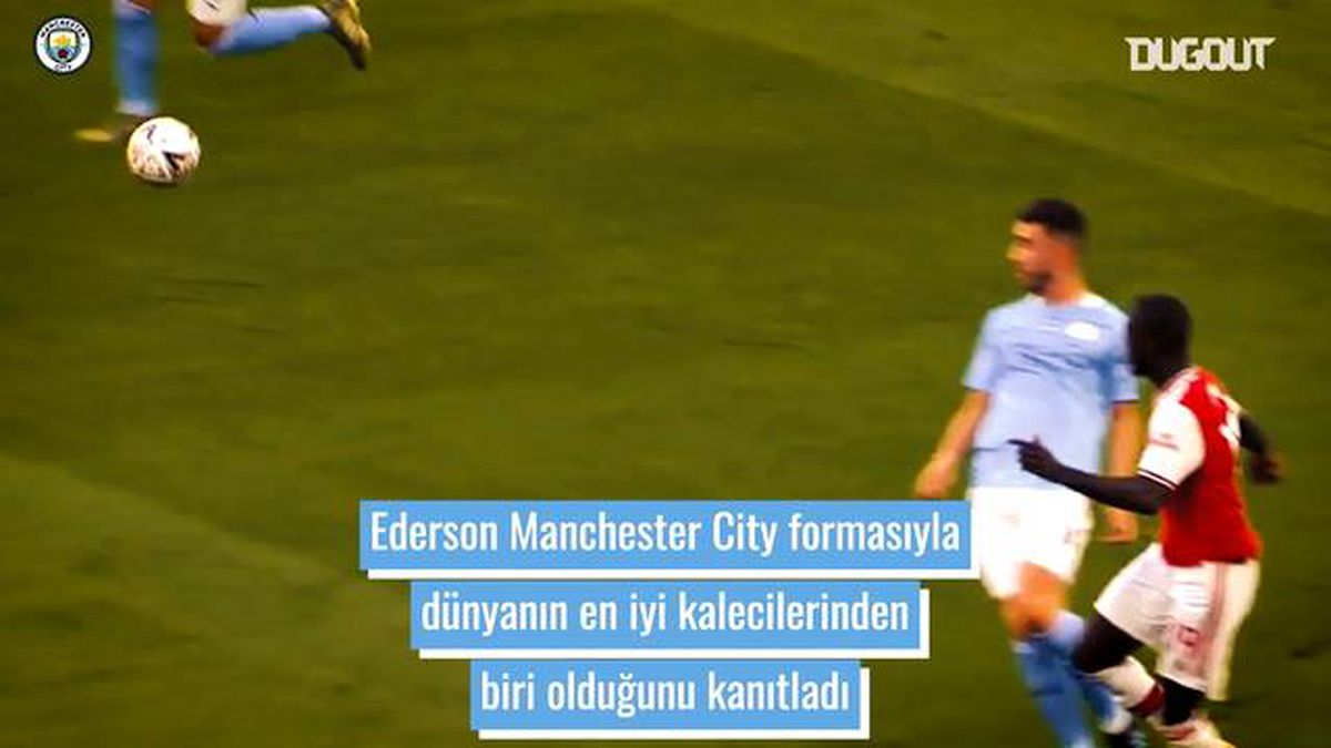 Ederson\'un İnanılmaz Pas Yeteneği