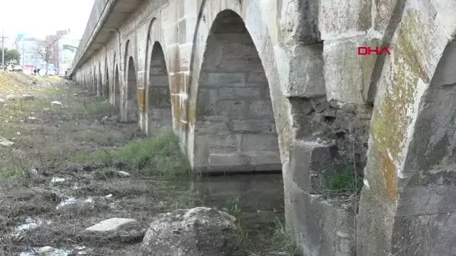 EDİRNE Tarihi Uzunköprü'nün kaybolan ayakları gün yüzüne çıkarılacak