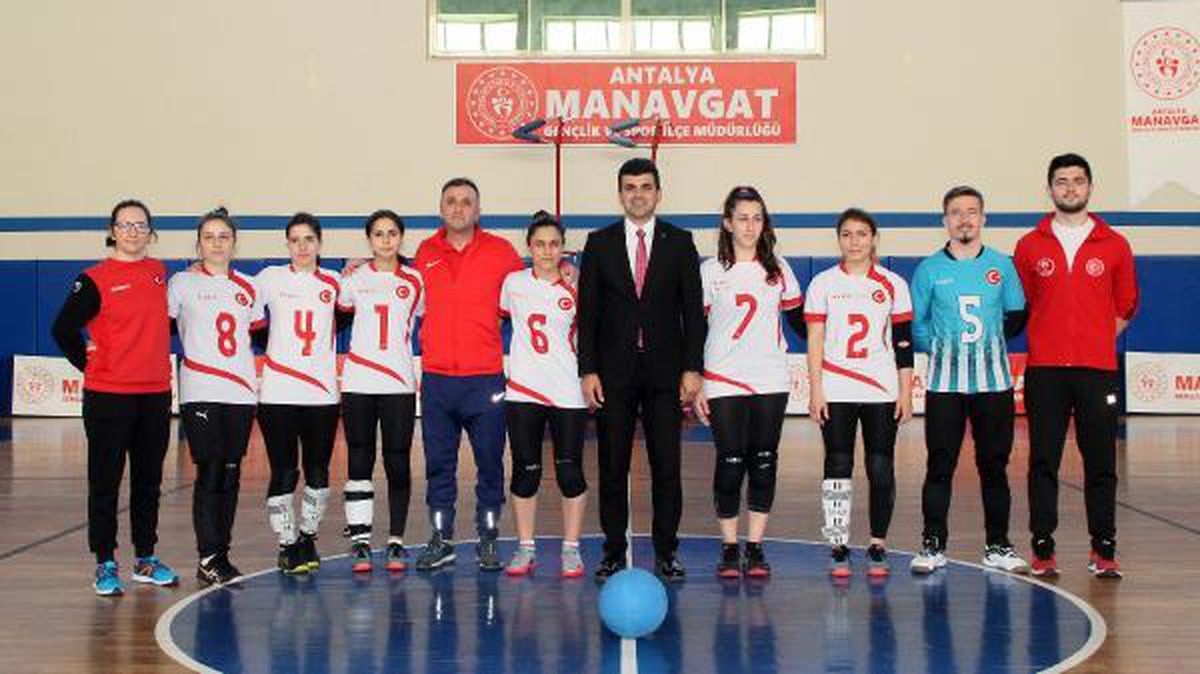 Goalball Milli Takımı Manavgat\'ta kampta